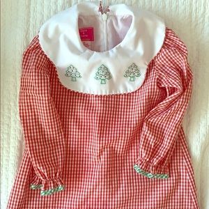 Claire & Charlie Christmas tree dress size 3T